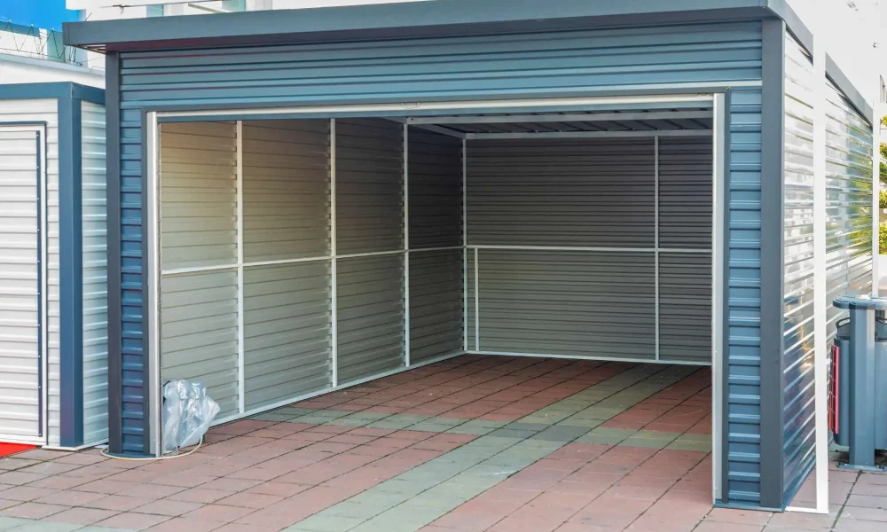 open garage door